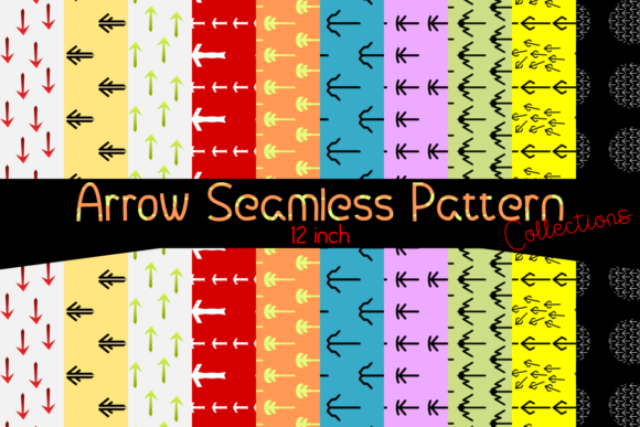 Arrow Pattern Seamless Collection: A Versatile Design Resource for Creative Projects